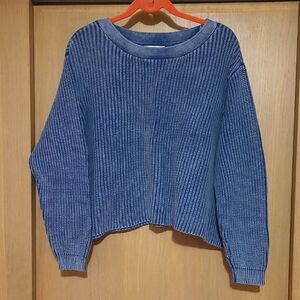 Shaker Crop Women's Sweater XL